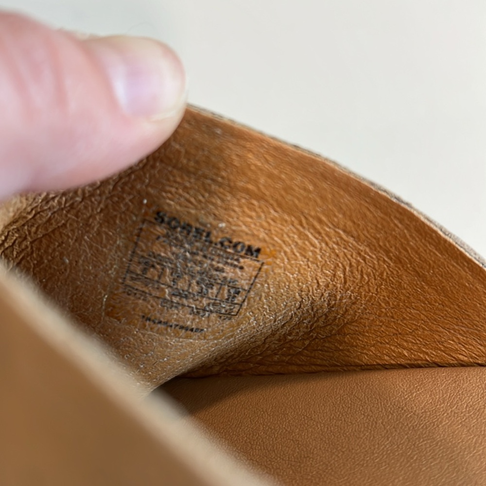 Sorel - 8, Beige, Tan Wedge Sandals - image 7